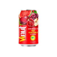 Сокосодержащий напиток Фруктово-овощной RED Vinut, 330 мл