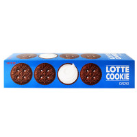 Печенье шоколадное Какао Lotte, 105 г