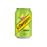 Напиток, газированный Schweppes Lemon, ж/б 330 мл