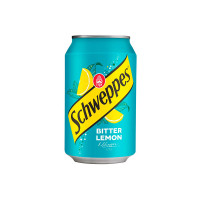 Напиток, газированный Schweppes Bitter Lemon, ж/б 330 мл