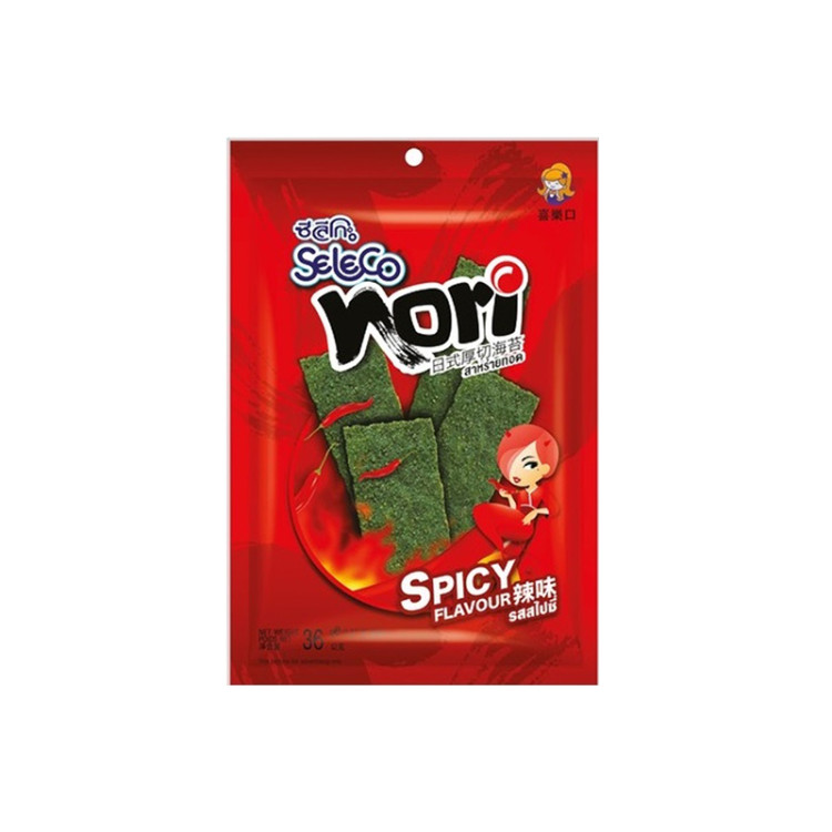 Морская капуста жареная с острым вкусом Seleco, 36 г