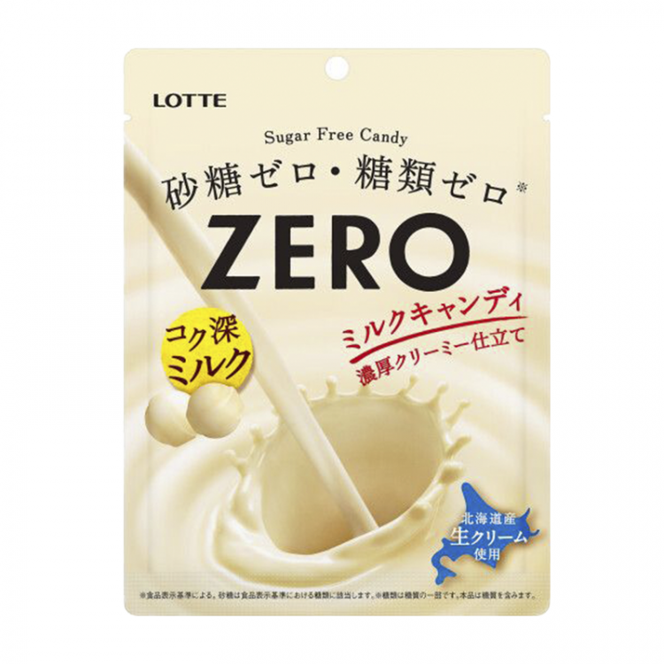 Драже zero без сахара Молочное, Lotte, 50 г