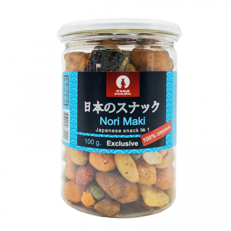 Японский крекер микс Нори Маки, 100 гр