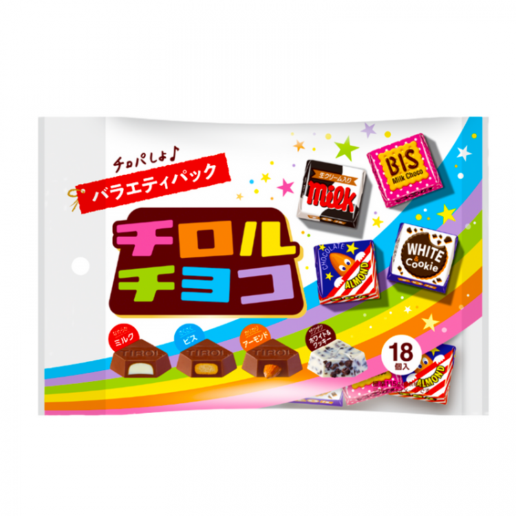 Шоколад Tirol Choco Variety pack ассорти 18шт, 115 г