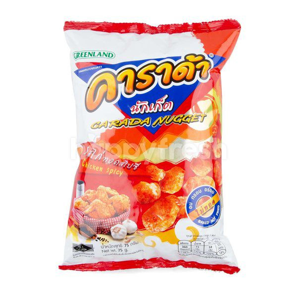 Наггетсы рисовые хрустящие с острой курицей Carada, 75 гр