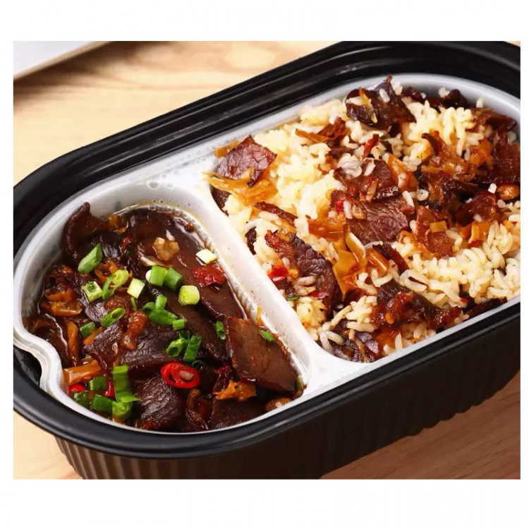 Рис самозаваривающийся Тушеная говядина, 360 гр