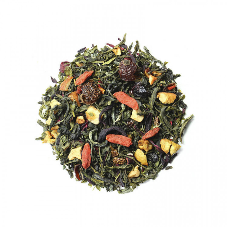 Чайный напиток Зеленый мультифрукт, 100 г