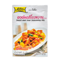 Приправа тайская классическая кисло-сладкая для овощей Lobo, 30 г