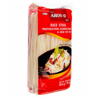 Рисовая лапша 3 мм "Aroy-D", 454 гр 