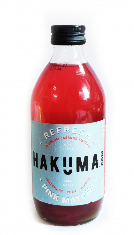 Напиток безалкогольный Hakuma Pink Matcha, 330 мл ВЫВОД