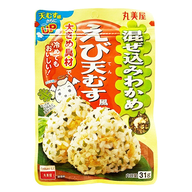 Приправа для риса со вкусом креветок и водорослями, 31 гр