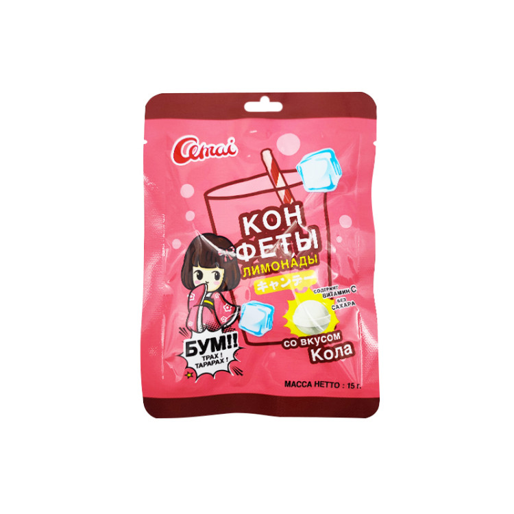 Конфеты Лимонады со вкусом колы Amai, 15 г