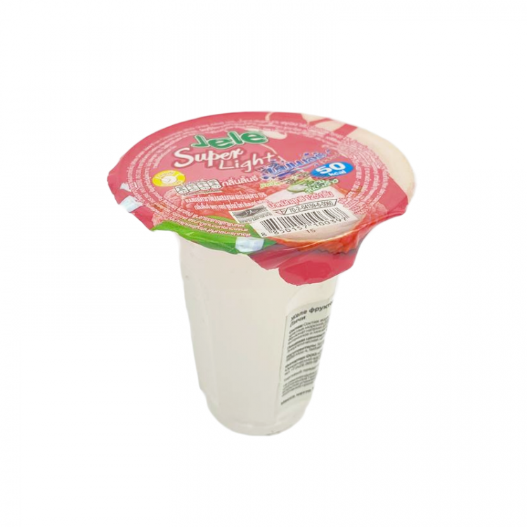 Желе  со вкусом личи Jele  Light (стакан), 125 г