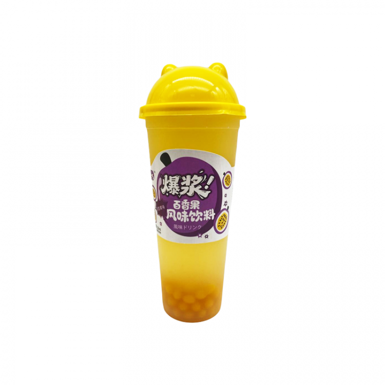 Фруктовый напиток бабл ти со вкусом маракуйи, 620 мл