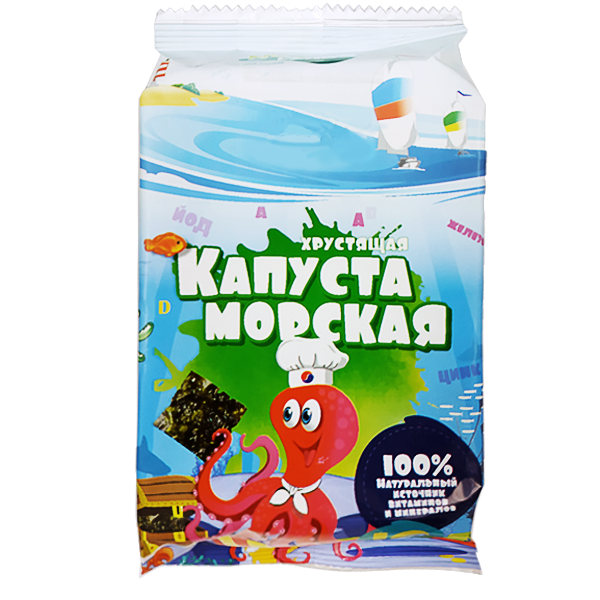 Морская капуста ОСЬМИНОЖКА 4,5 гр