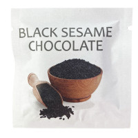 Шоколад с черным кунжутом Okasi, 5 гр