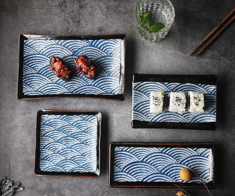 Тарелка керамическая Серия Море 13,5/1,8