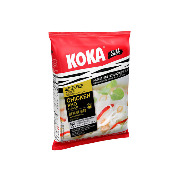 КОКА Сингапурская лапша б/п Силк со вкусом курицы, 70 г
