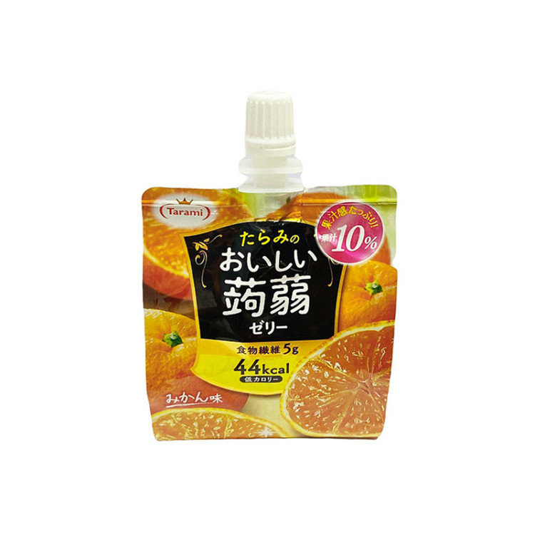 Желе питьевое из конняку Tarami со вкусом мандарина, 150 гВЫВОД