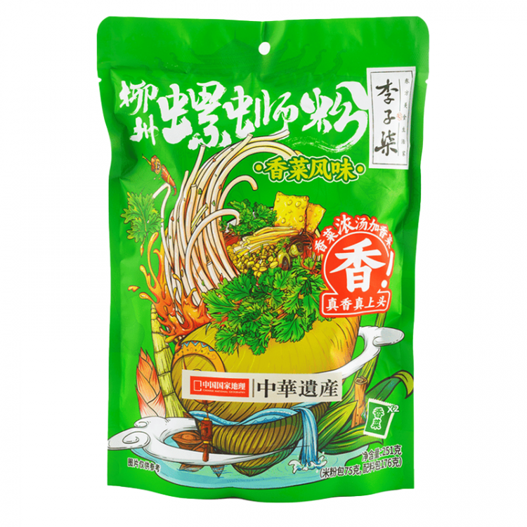 Лапша б/п Лючжоуская с кинзой, 335 г