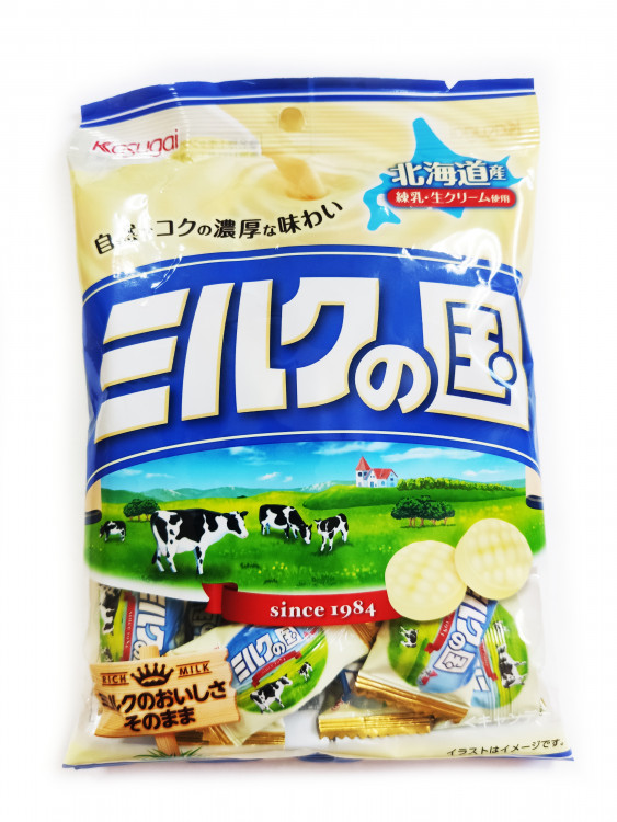 Карамель молочная Kasugai, 125 гр