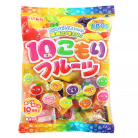 Карамель Fruits Candy ассорти из 10 вкусов Ribon, 180 г
