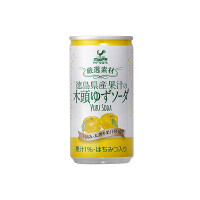 Напиток газированный  со вкусом цитруса юдзу "Tominaga", 185  мл, Япония