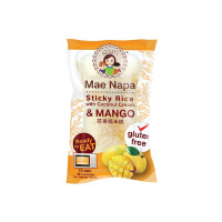 Паровой липкий рис по-тайски с кокосовым кремом и манго MAE NAPA, 80 г