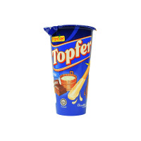 Палочки бисквитные Topfer с шоколадным и молочным кремом, 40 г