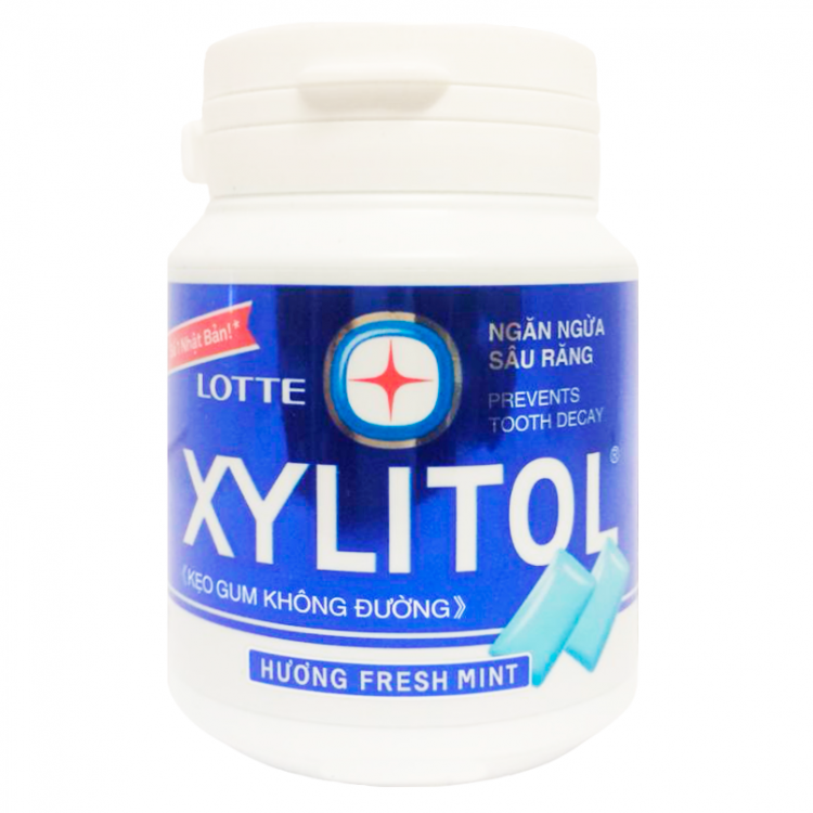 Жевательная резинка Xylitol Fresh Mint свежая мята, 58 гВЫВОД