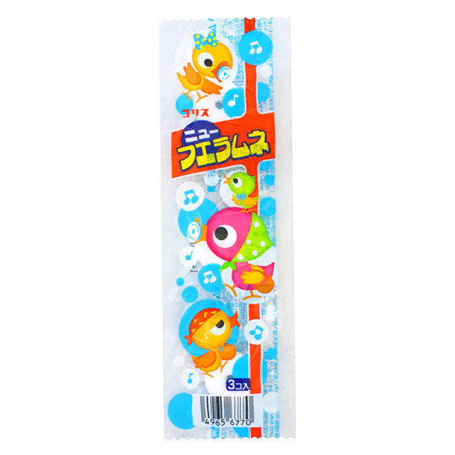 Конфета- свисток Coris со вкусом газировки (утята) 8,25 гр