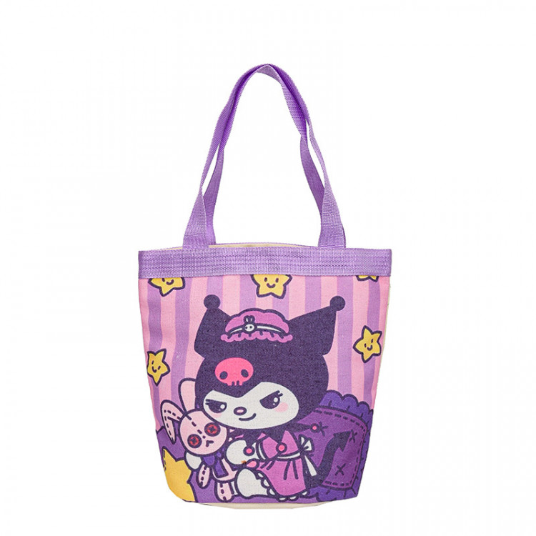 Сумка шоппер фиолетовый Kuromi