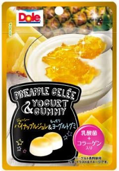 Мармелад со вкусом ананаса и йогурта DOLE, 40 г