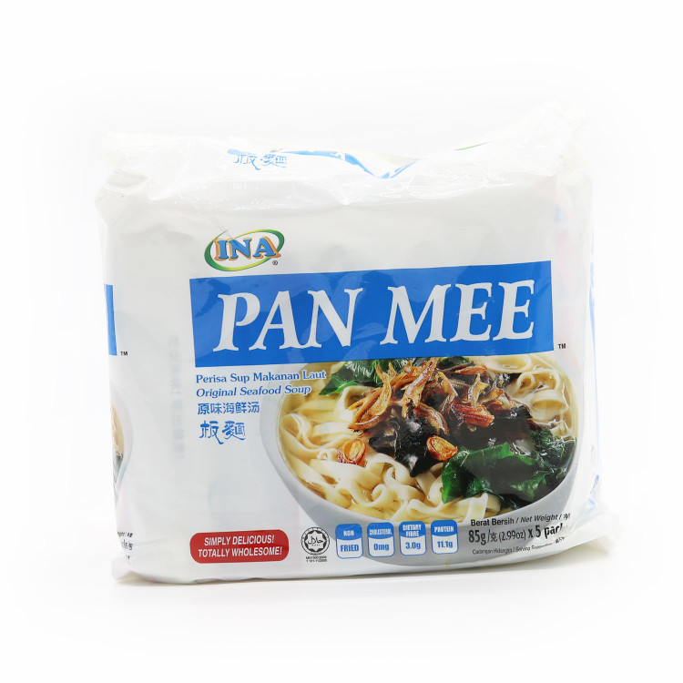 Лапша б\п со вкусом "Суп с морепродуктами" PAN MEE (5 порций), 425 гр