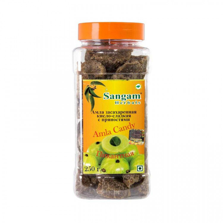 Амла засахаренная кисло-сладкая Сангам, 250 г