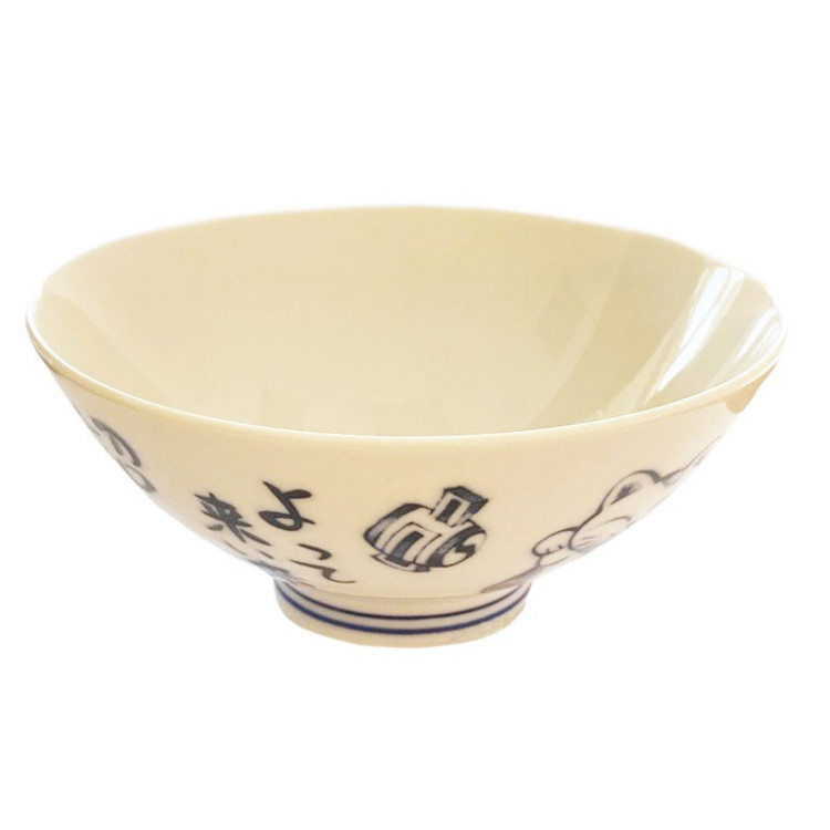 Миска керамическая Манэки- нэко/Совы Horikoshi, 1 шт