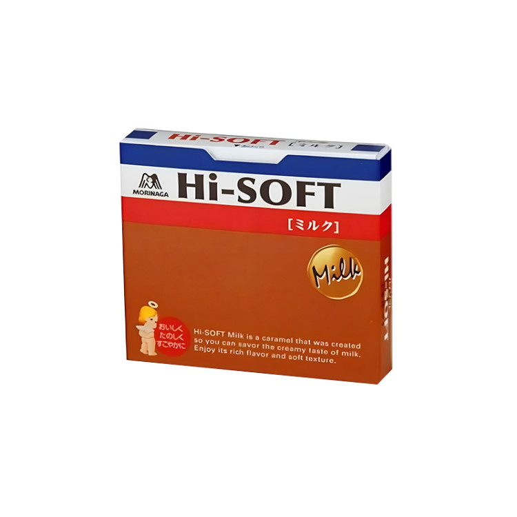 Конфеты карамель Hi-Soft насыщенный молочный вкус, 72 г