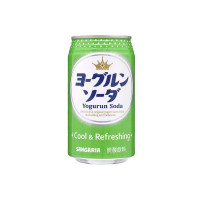 Напиток газированный Сангария со вкусом йогурта, 350 мл, ж/б, Япония