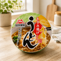 Лапша "Yamamoto Seifun"  Удон с резаным жареным тофу, 79 г