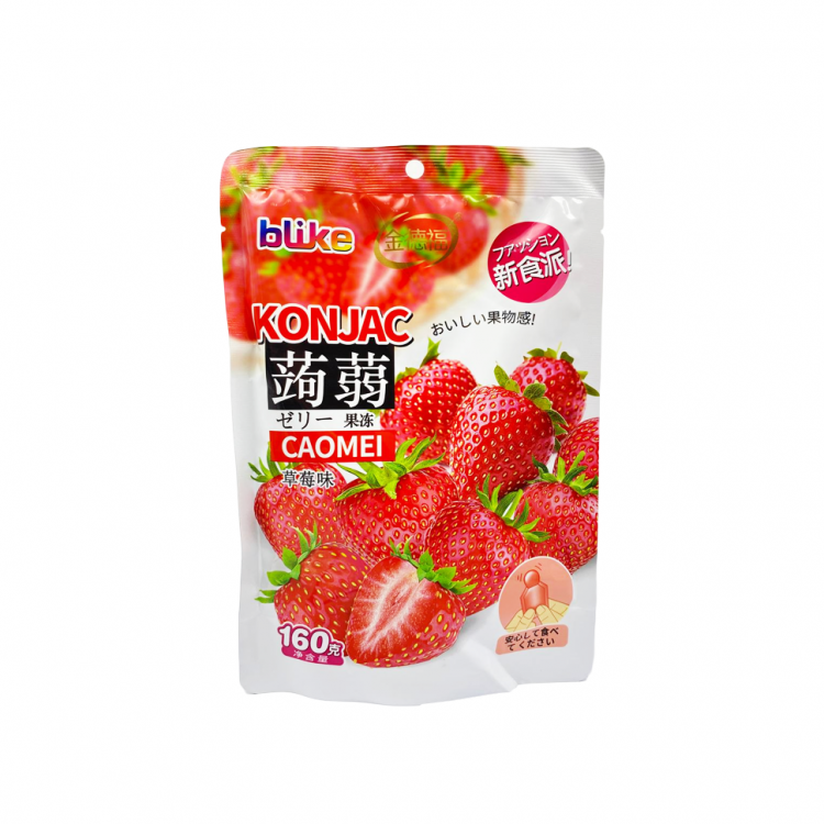 Желе мармеладное с конжаком со вкусом клубники Blike, 160 г