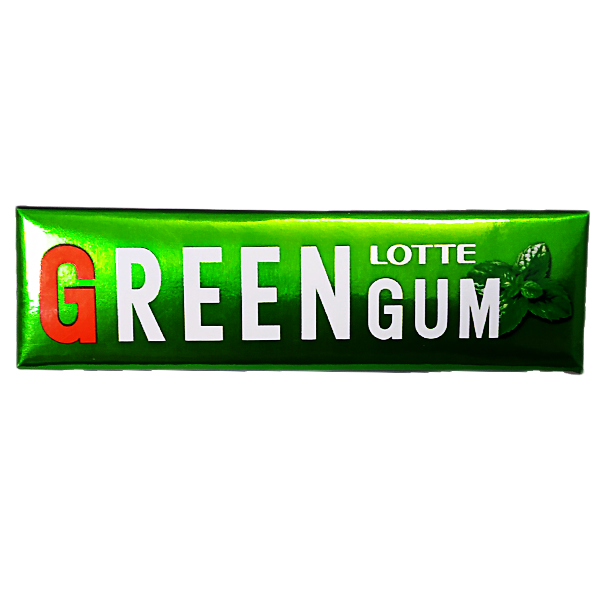 Жевательная резинка Грин Гам Lotte, 26 гр