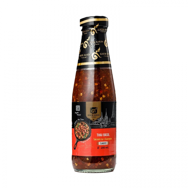 Соус Базилик, 200 мл, KHOB KHUN Siam