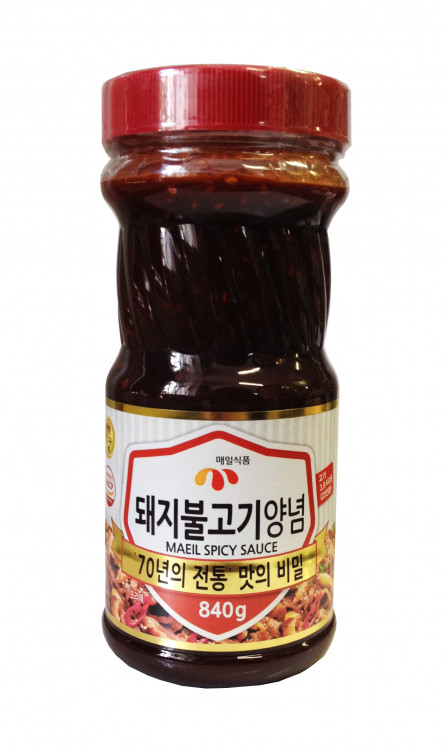 Соус маринад Бульгоги для мяса острый, 840 гр