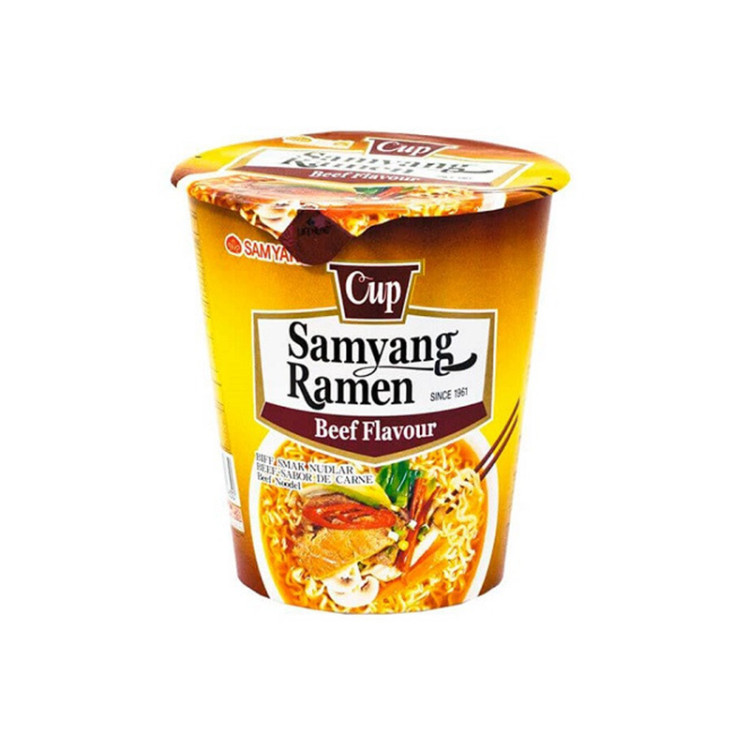 Лапша б\п со вкусом говядины Beef flavour, 65 гр