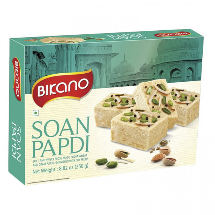 Соан папди с орехами Bikano, 250 гр