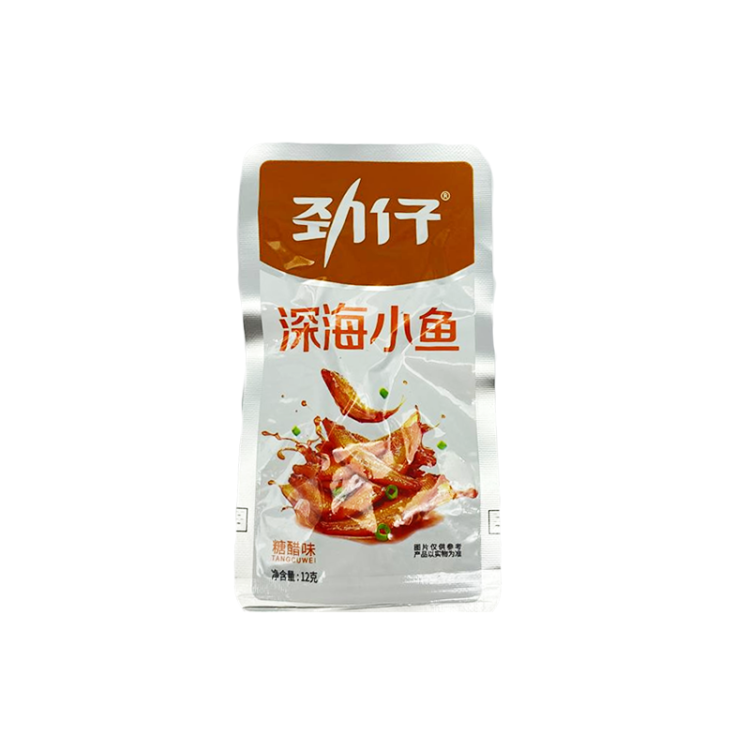 Анчоусы со вкусом барбекю Jingzai,12 г