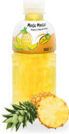 Напиток с кокосовым желе "Mogu Mogu" Ананас, 320мл