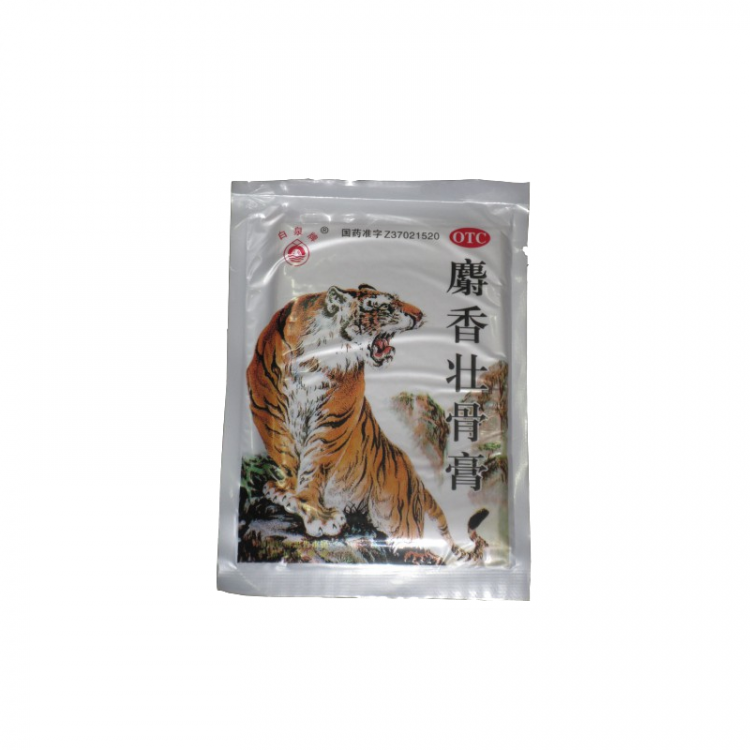 Пластырь от боли Тигр Quanhuida  (белый) 10 шт/уп.