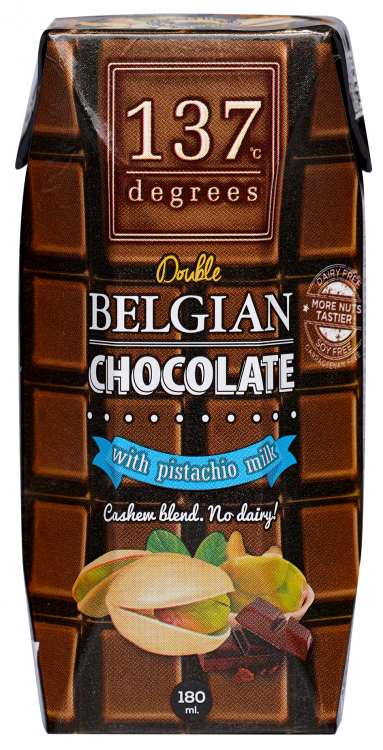 Фисташковое молоко с бельгийским шоколадом, 180 мл ВЫВОД