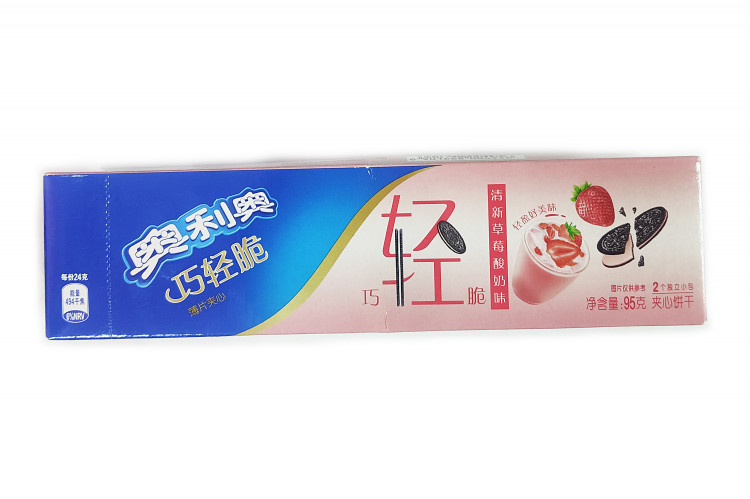 Печенье Oreo со вкусом клубники и йогурта, 95 гр